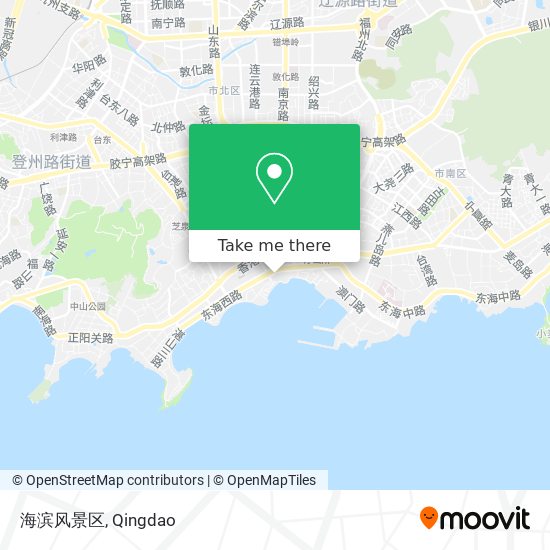 海滨风景区 map