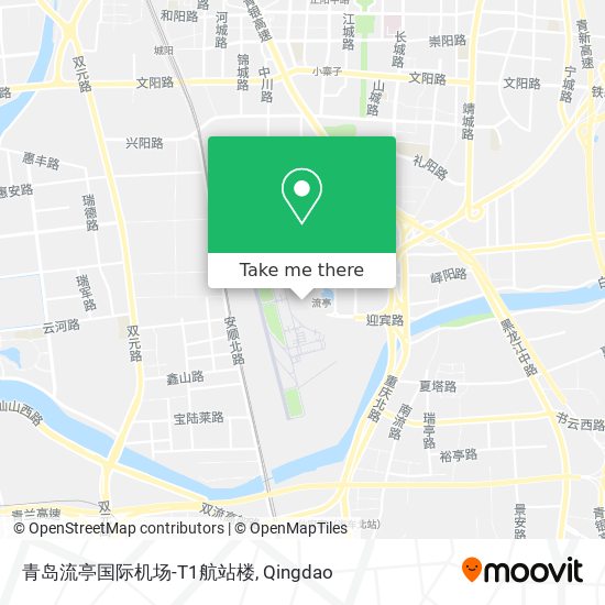 青岛流亭国际机场-T1航站楼 map