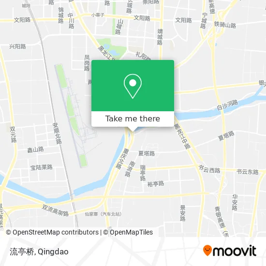 流亭桥 map