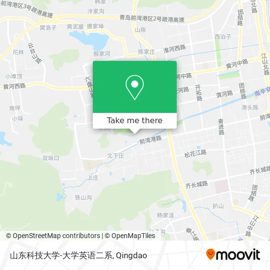 山东科技大学-大学英语二系 map