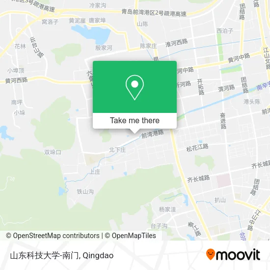 山东科技大学-南门 map