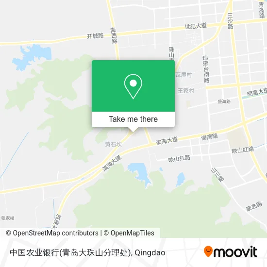 中国农业银行(青岛大珠山分理处) map