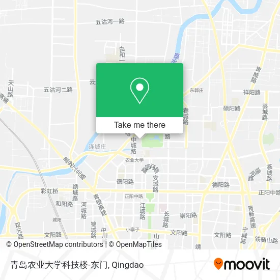 青岛农业大学科技楼-东门 map