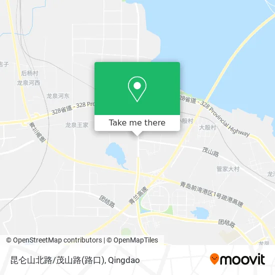 昆仑山北路/茂山路(路口) map