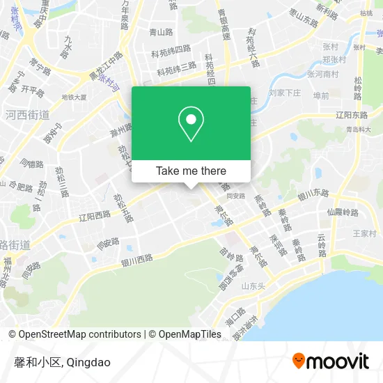 馨和小区 map
