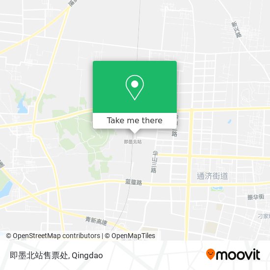 即墨北站售票处 map