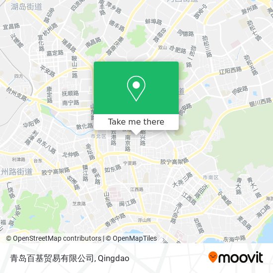 青岛百基贸易有限公司 map