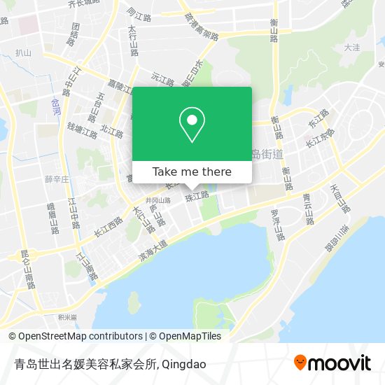青岛世出名媛美容私家会所 map