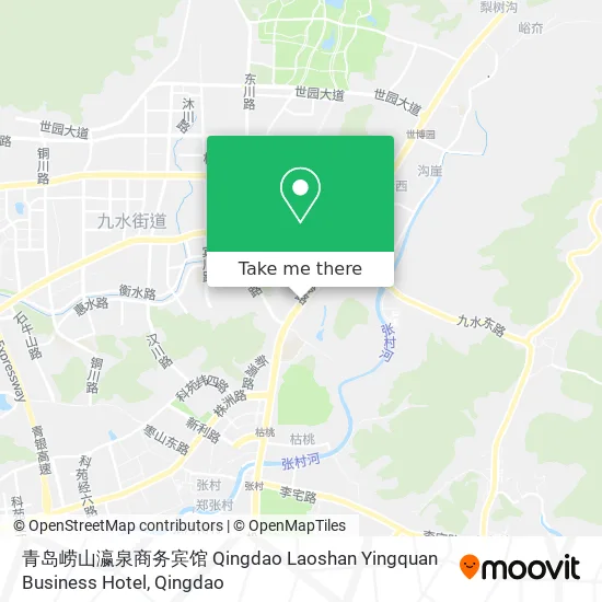 青岛崂山瀛泉商务宾馆 Qingdao Laoshan Yingquan Business Hotel map