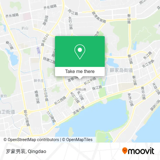 罗蒙男装 map
