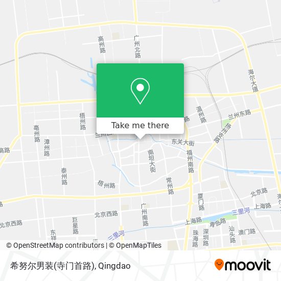 希努尔男装(寺门首路) map