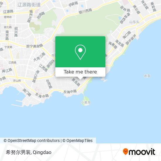 希努尔男装 map