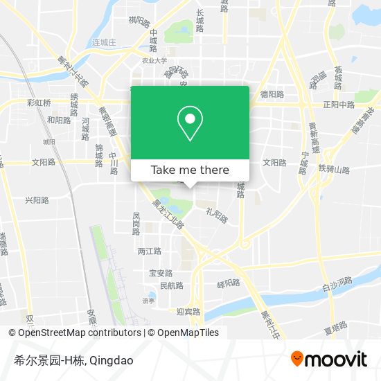 希尔景园-H栋 map