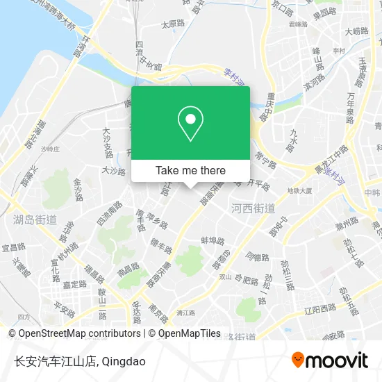 长安汽车江山店 map