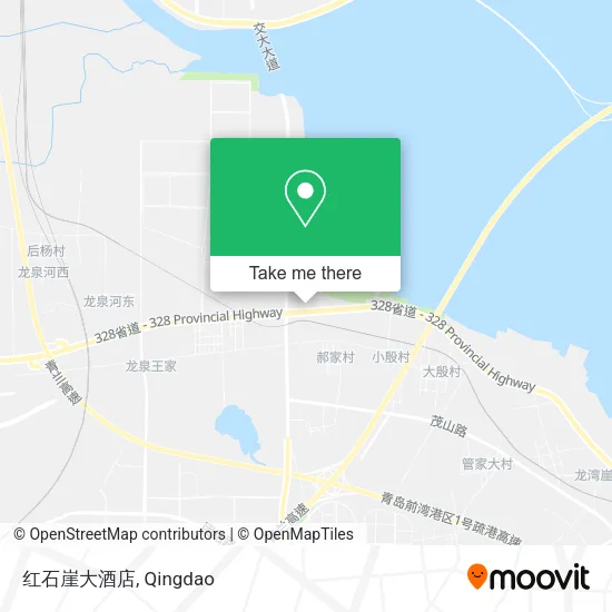 红石崖大酒店 map