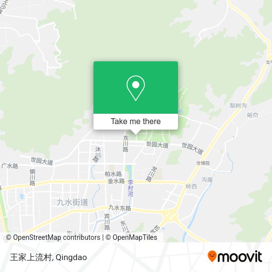 王家上流村 map