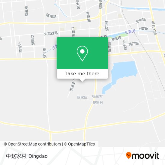 中赵家村 map