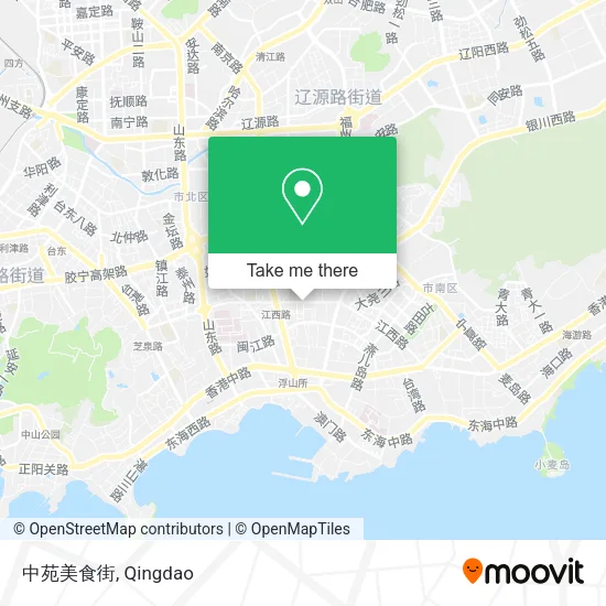 中苑美食街 map