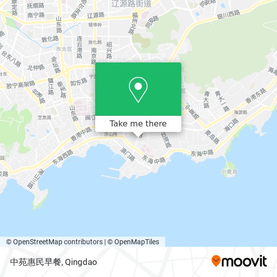 中苑惠民早餐 map