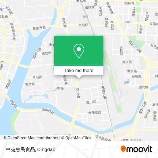 中苑惠民食品 map