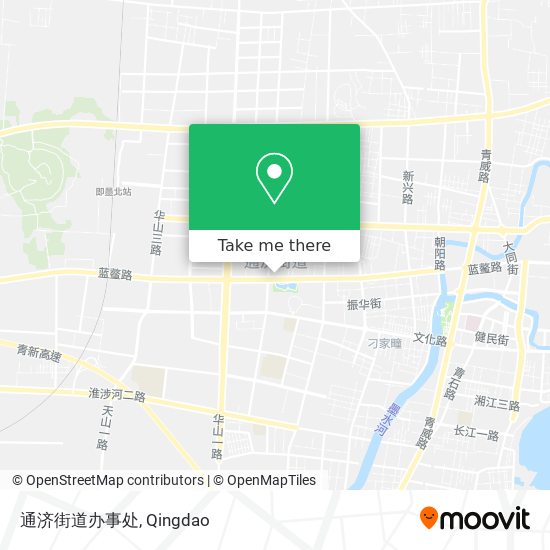 通济街道办事处 map