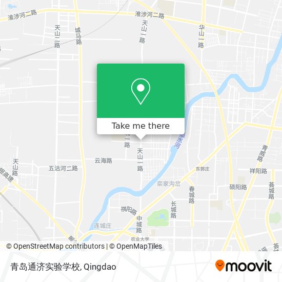 青岛通济实验学校 map