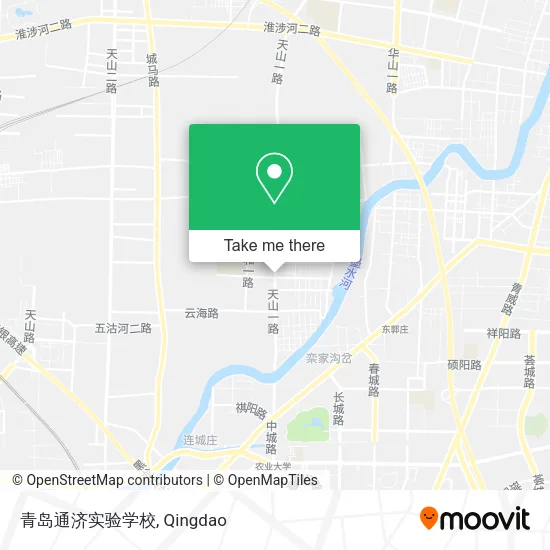 青岛通济实验学校 map