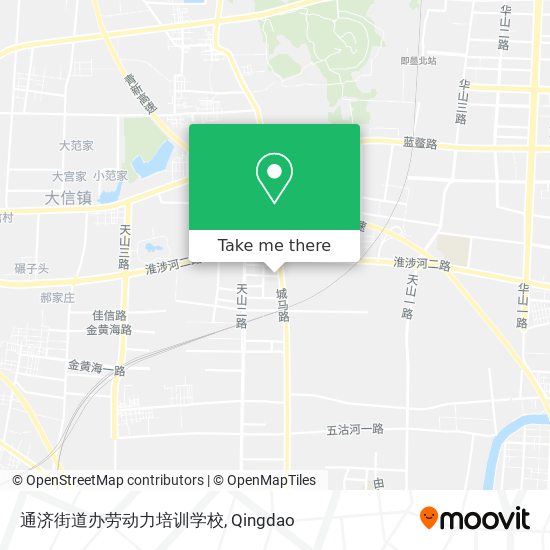 通济街道办劳动力培训学校 map