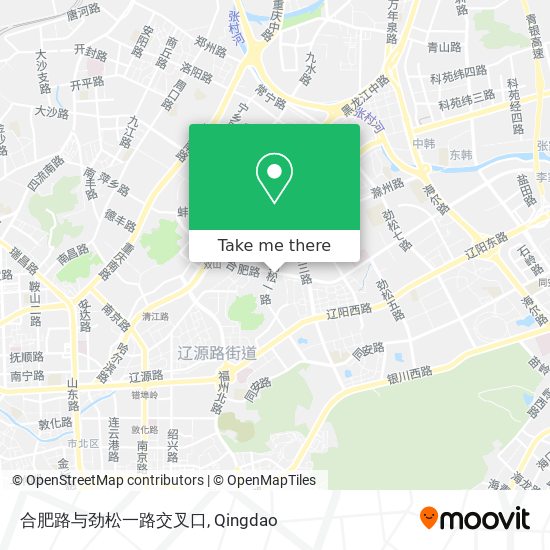 合肥路与劲松一路交叉口 map