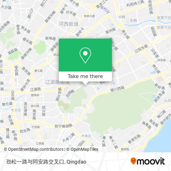 劲松一路与同安路交叉口 map