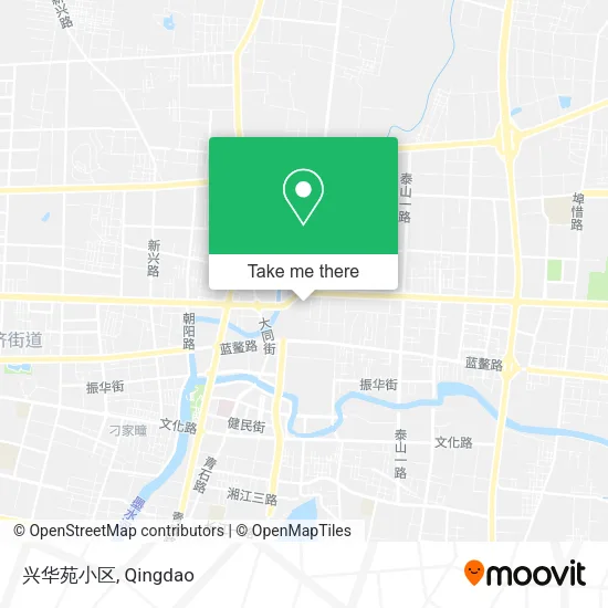 兴华苑小区 map