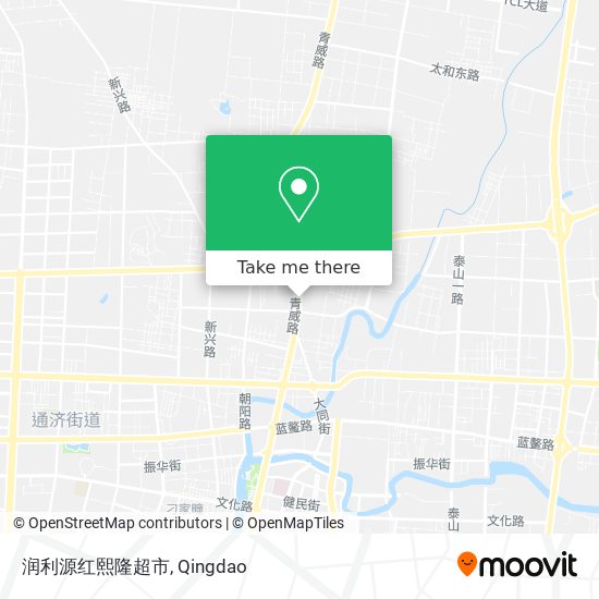润利源红熙隆超市 map