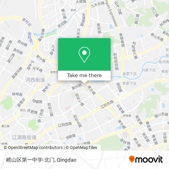 崂山区第一中学-北门 map