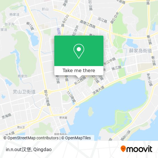 in.n.out汉堡 map
