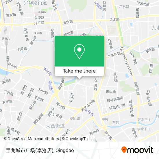 宝龙城市广场(李沧店) map