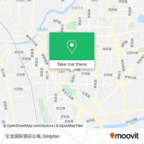 宝龙国际酒店公寓 map