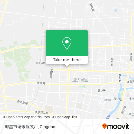 即墨市琳琅服装厂 map