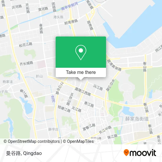 曼谷路 map