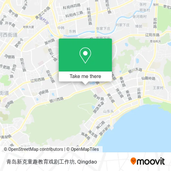 青岛新克童趣教育戏剧工作坊 map