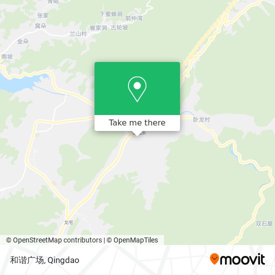 和谐广场 map
