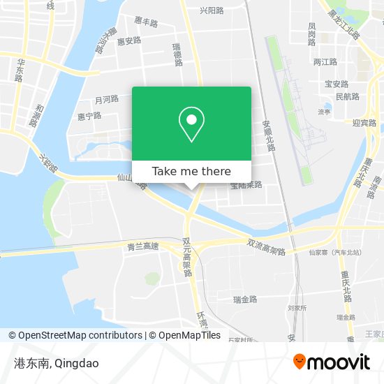 港东南 map