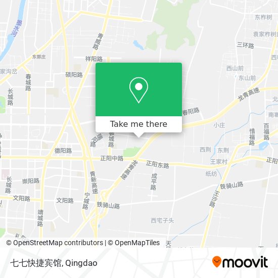 七七快捷宾馆 map