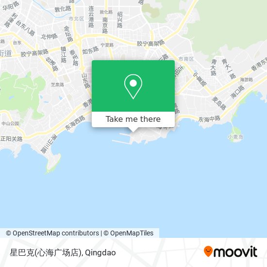 星巴克(心海广场店) map