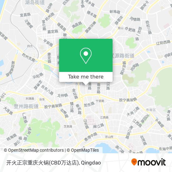 开火正宗重庆火锅(CBD万达店) map