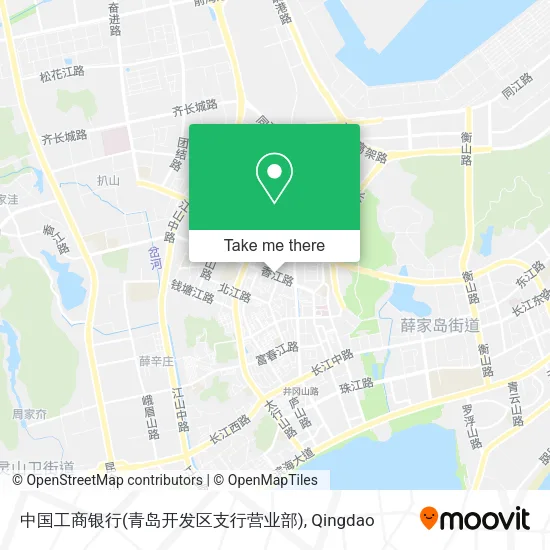 中国工商银行(青岛开发区支行营业部) map