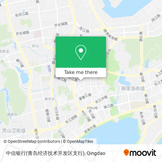 中信银行(青岛经济技术开发区支行) map