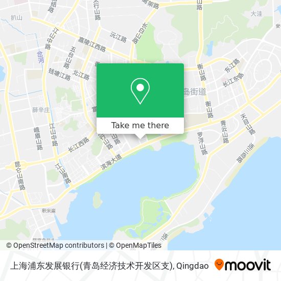 上海浦东发展银行(青岛经济技术开发区支) map