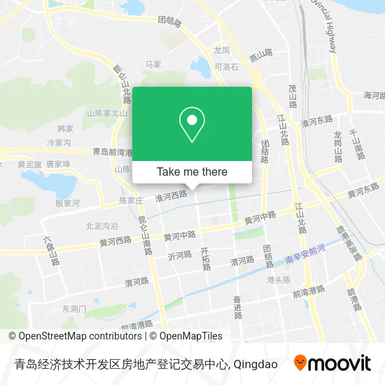 青岛经济技术开发区房地产登记交易中心 map