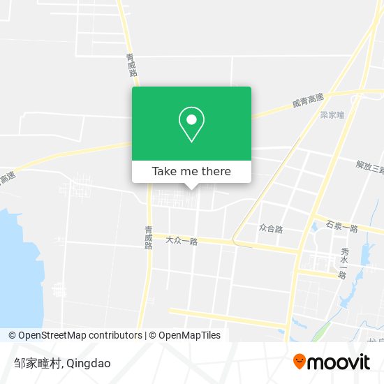 邹家疃村 map