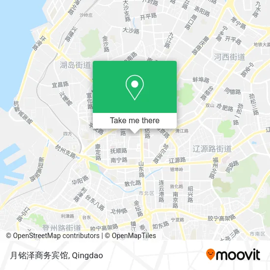 月铭泽商务宾馆 map